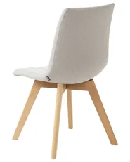 Set med 2 matstolar CALGARY Ljusgrå_958406