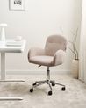 Desk Chair PRIDDY Boucle Beige