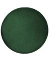 Rug GESI II Emerald Green ø 140 cm Viscose