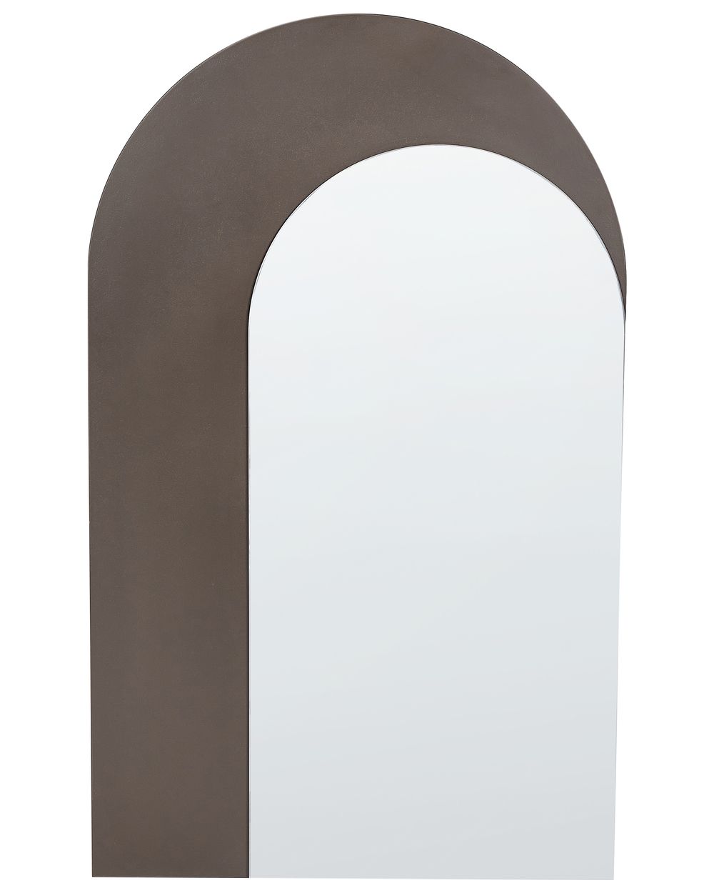 Väggspegel PIGNY 58 cm 99 cm Brun