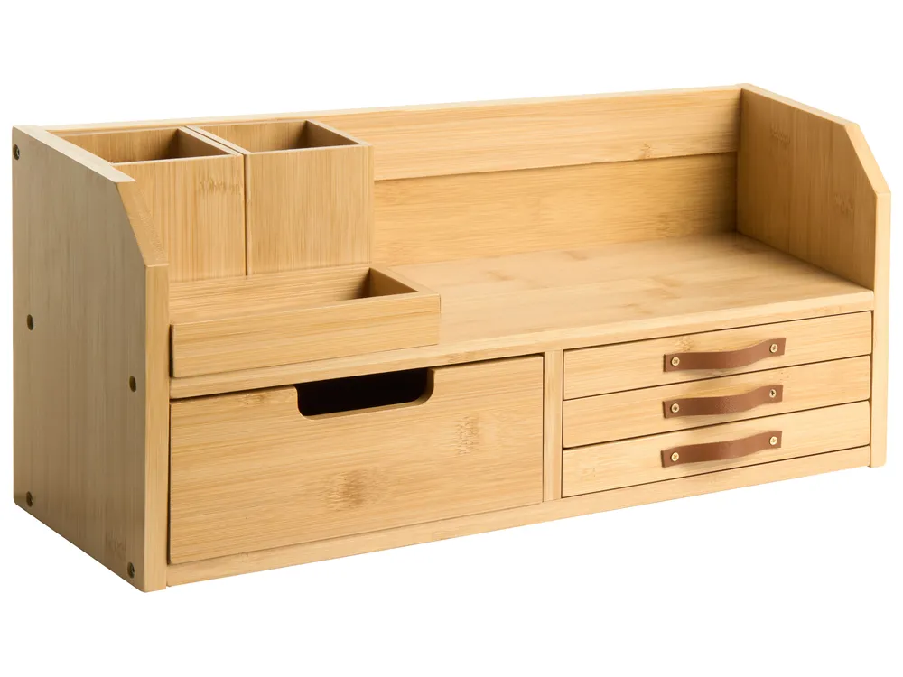 Kitchen Organiser FOUGASSE Bamboo Light Brown
