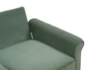 Living Room Set 5 Seater RONNEBY Corduroy Dark Green_901441