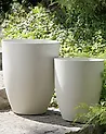 Kukkaruukkusetti 2 kpl CROTON 43 cm Luonnonvalkoinen