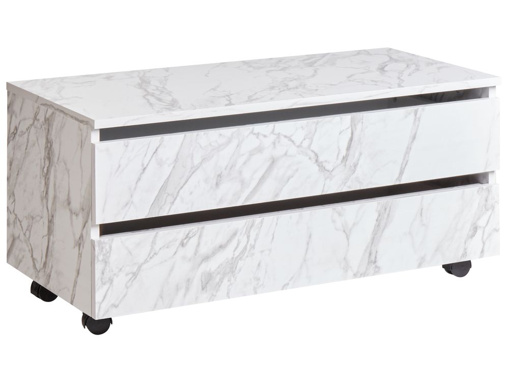 Baderomsskap TERESINA 80 cm med hjul