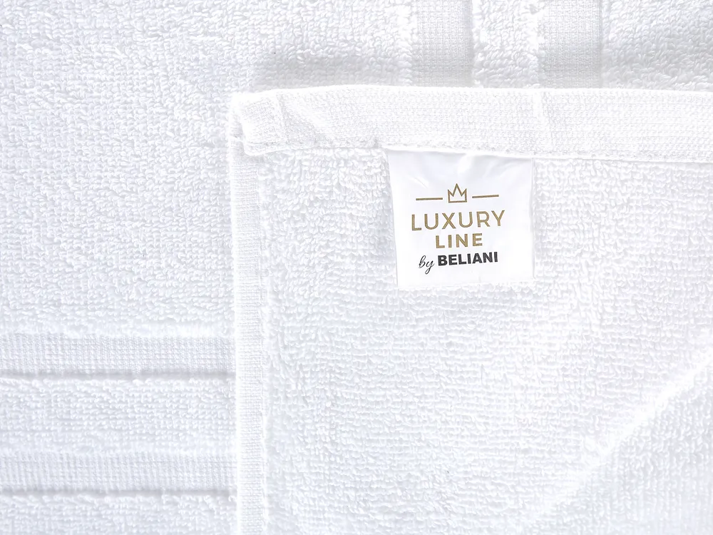 Set of 9 Towels ATIU Terry Cotton White_843385