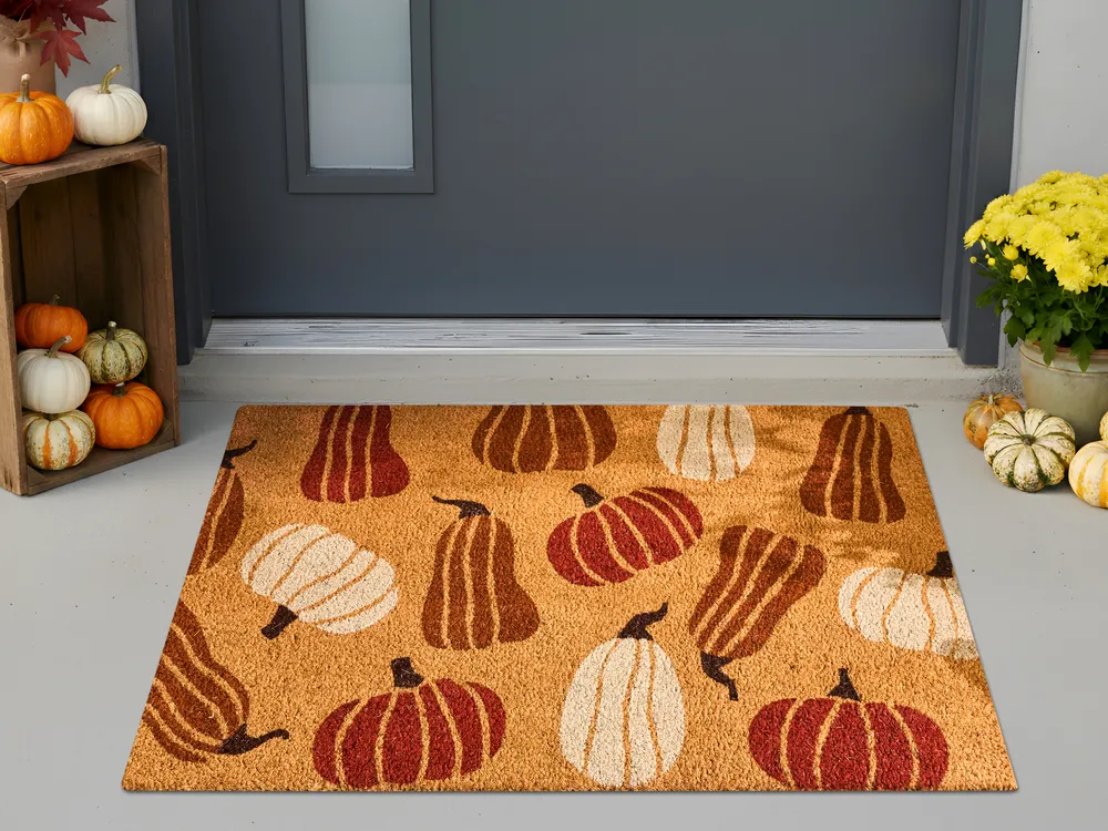 Doormat PANDIN Multicolour 60 x 90 cm Pumpkin Coir