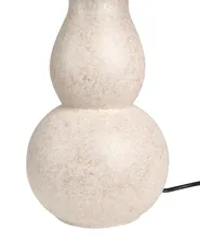 Bordslampa CHARGES Keramik Ljusbeige_1032913