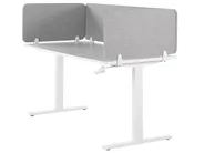 Desk Screen WALLY 180 x 40 cm Light Grey_800763