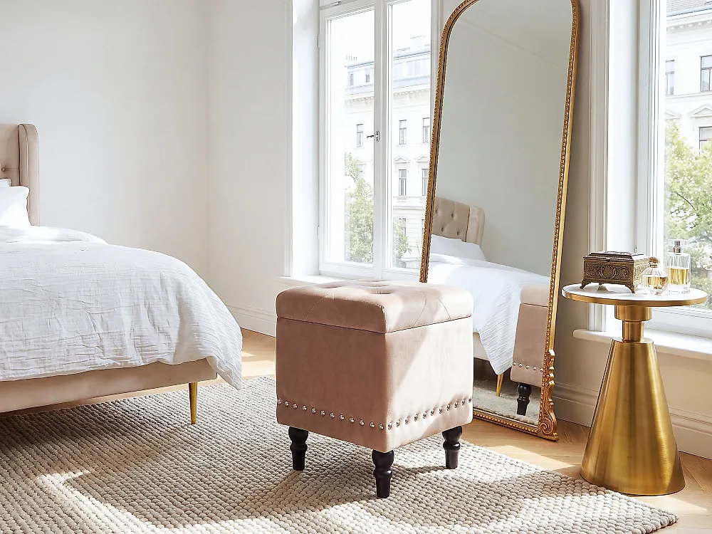 Säilytysrahi LORETTO Sametti Beige