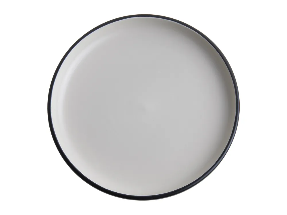 Set of 16 Dinnerware NUTMEG Stoneware Black_1049594