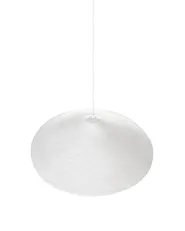 Pendellampa PORONGOS Papier-mâché Vit_957496