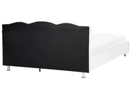 Sänky säilytystilalla METZ Keinonahka Valkoinen 180 x 200 cm_240346