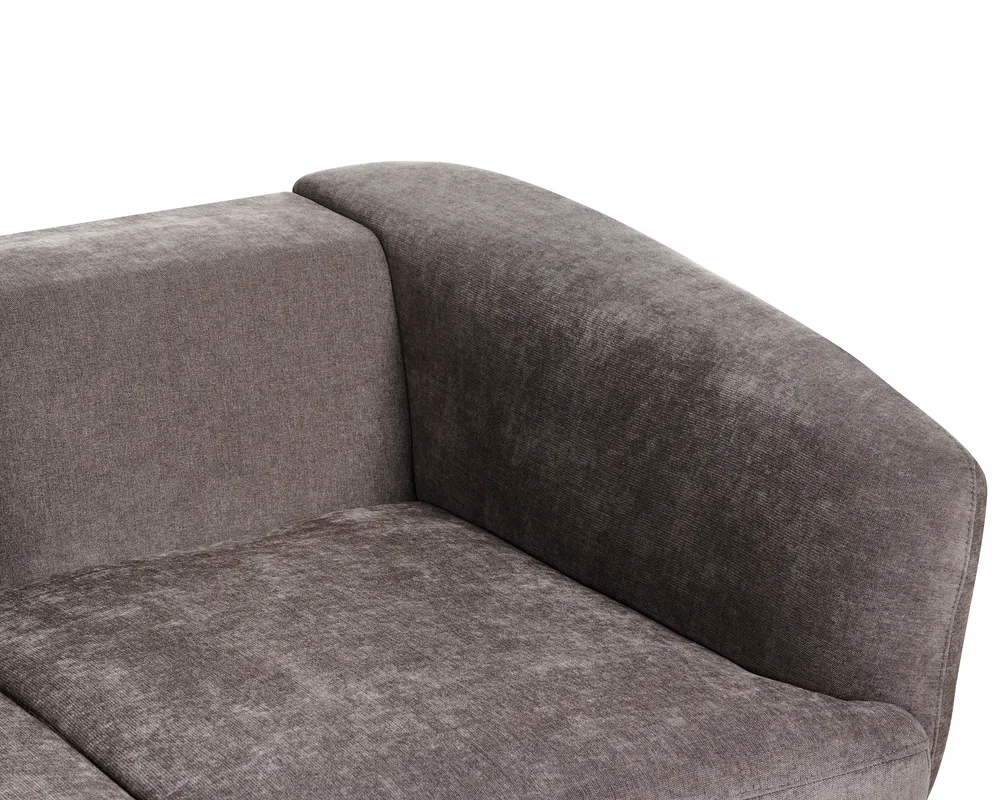 Living Room Set 3 Seater KJAER Chenille Taupe_1006933