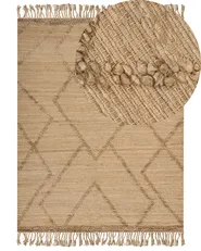 Matto HANDERE Beige 160 x 230 cm juutti_886236