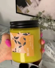 Tuoksukynttiläsetti 3 kpl FRUITY BLOOM Soijavaha Hedelmätuoksut_982432