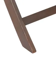 Set med 2 trädgårdsstolar CESANA Akaciaträ Mörkbrun_868566