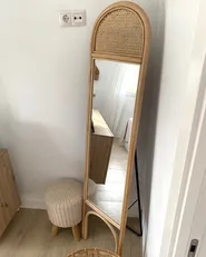 Lattiapeili BRUSSEY 170 cm Rottinki Luonnonväri_1019857
