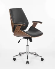 Kontorsstol BENDRA Konstläder Svart_1168202