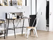 Työpöytä HASTINGS 100 cm x 52 cm Ruskea/musta_1177399