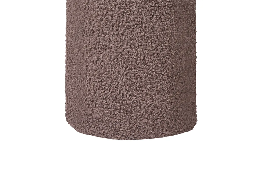 Footstool CANBY Boucle Brown_1067012