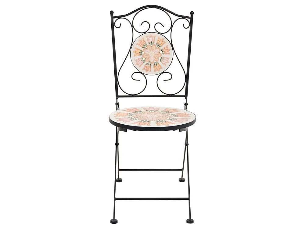 Bistro Set SETTALA Metal Multicolour_1155747