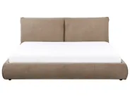 Waterbed Boucle VINAY 180 x 200 cm (EU Super King) Brown_970372