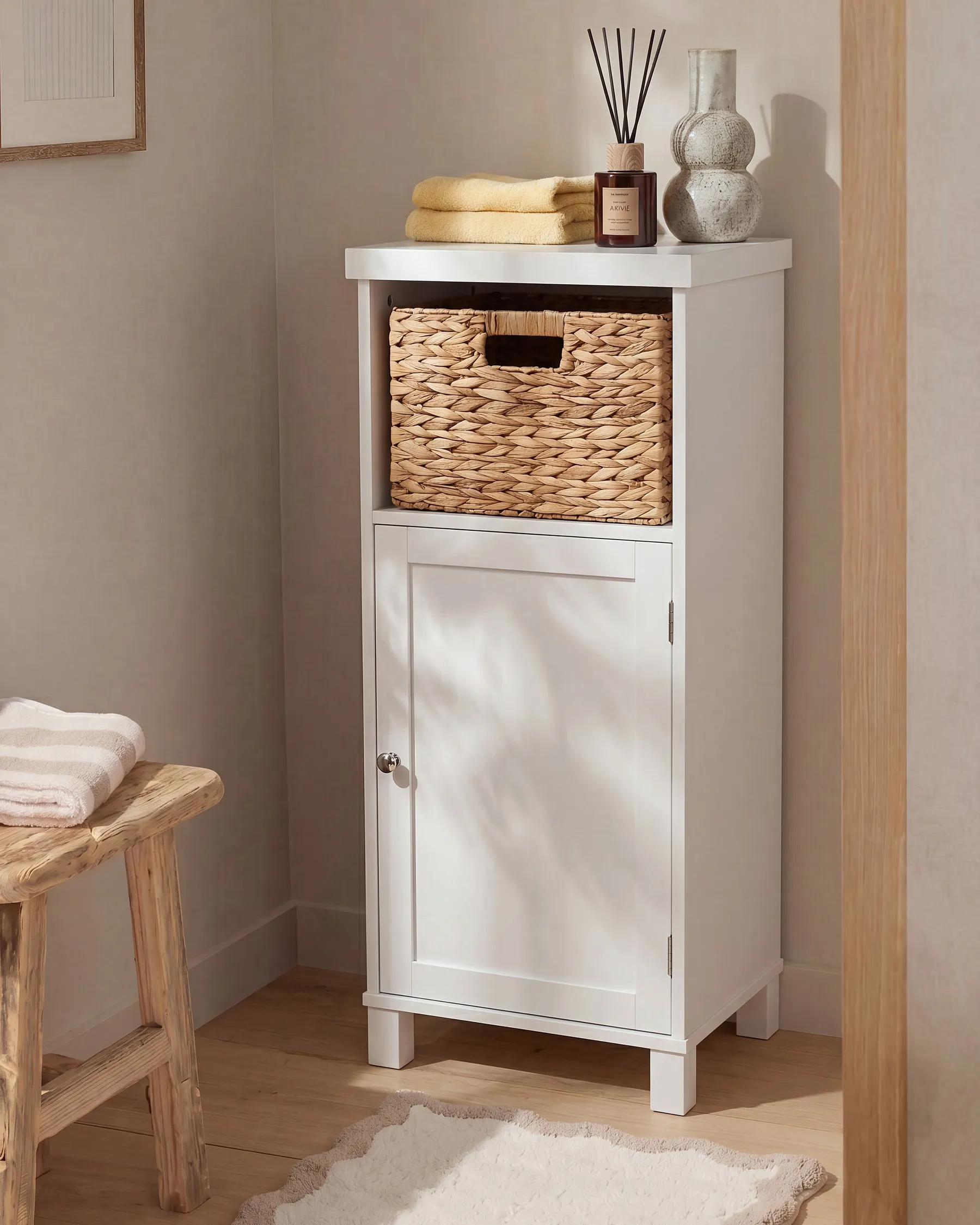 Bathroom Cabinet PACLLON 40 cm White_1109725