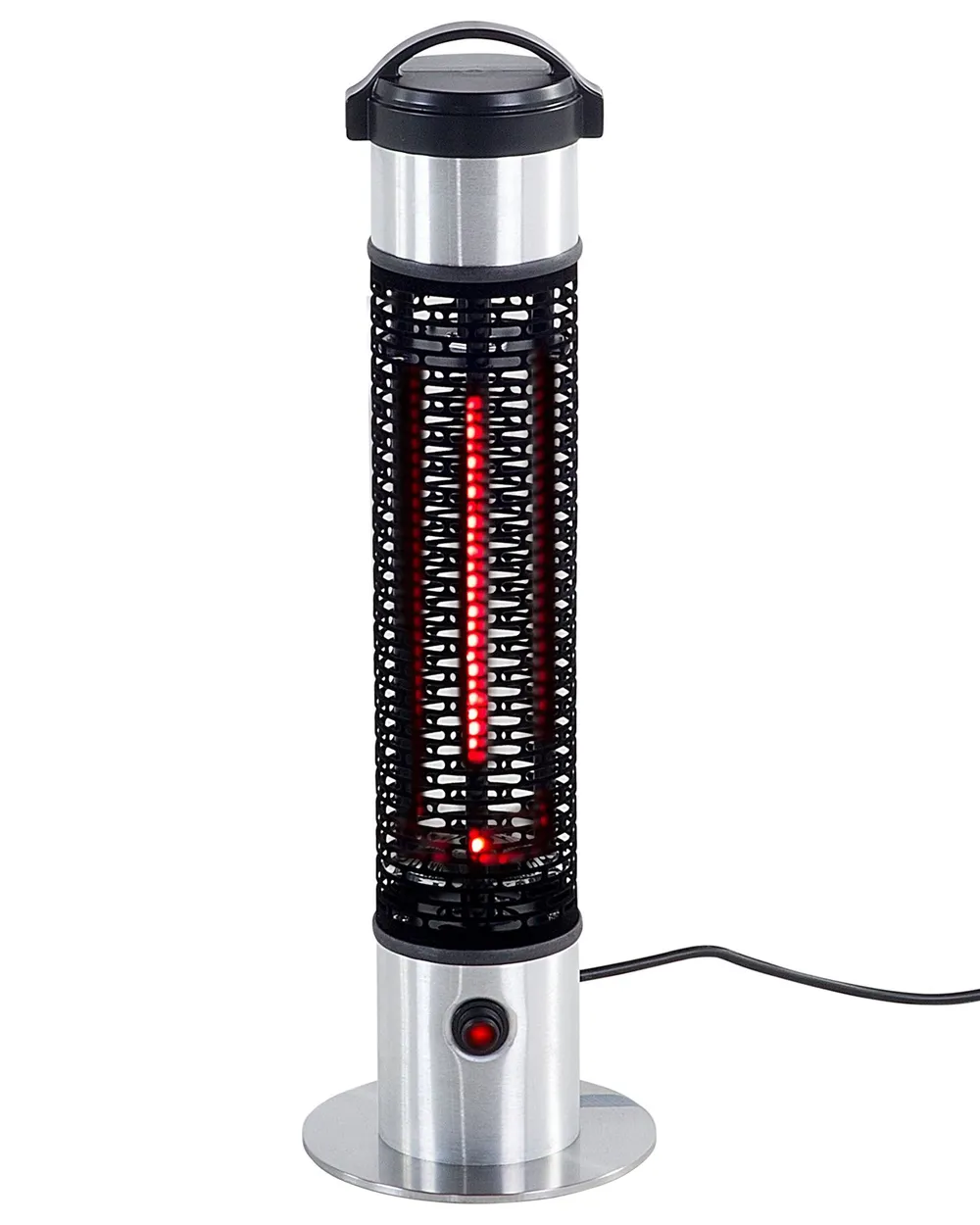 Freestanding Infrared Patio Heater VEZUVIO 800 W Black_788503