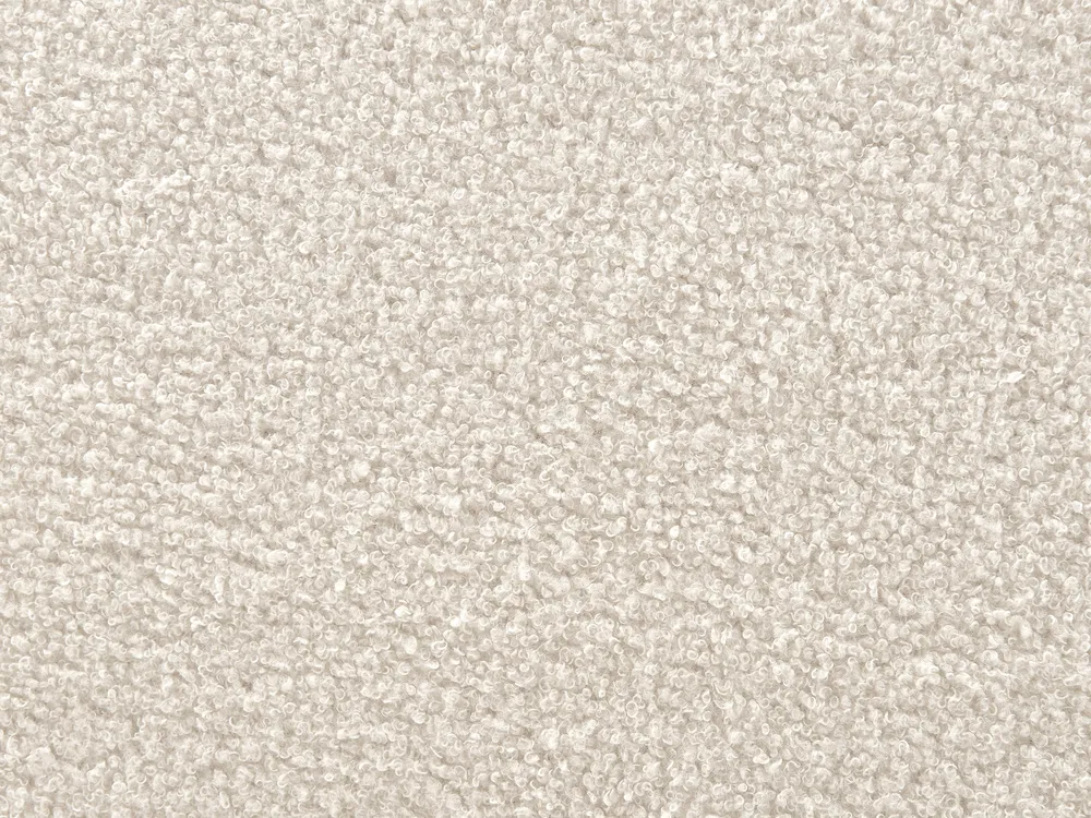 Bedroom Set SEZANNE Boucle Off-White 180 x 200 cm (EU Super King)_939830
