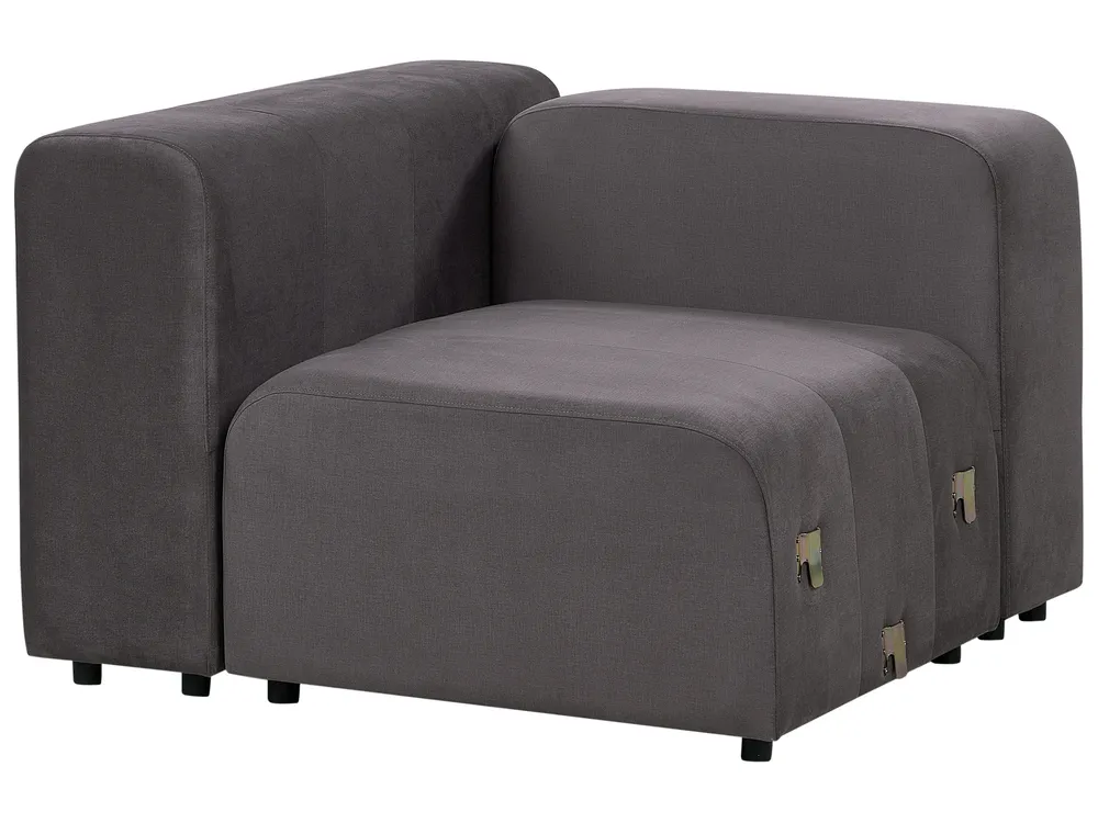 Modulsoffa 3-sits FALSTERBO Sammet Taupe_919343