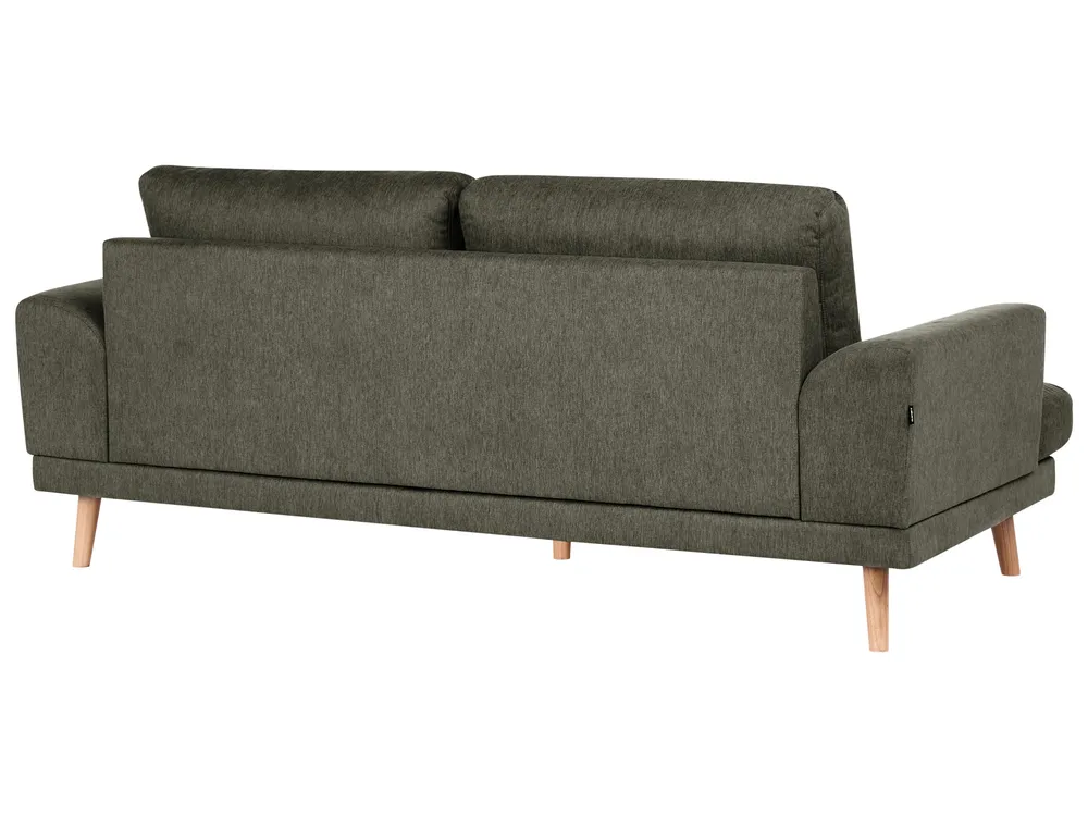 Living Room Set 4 Seater KILDAL Fabric Green_1058848