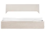 Ottoman Bed ORBEY Boucle Off-White 160 x 200 cm (EU King Size)_981727