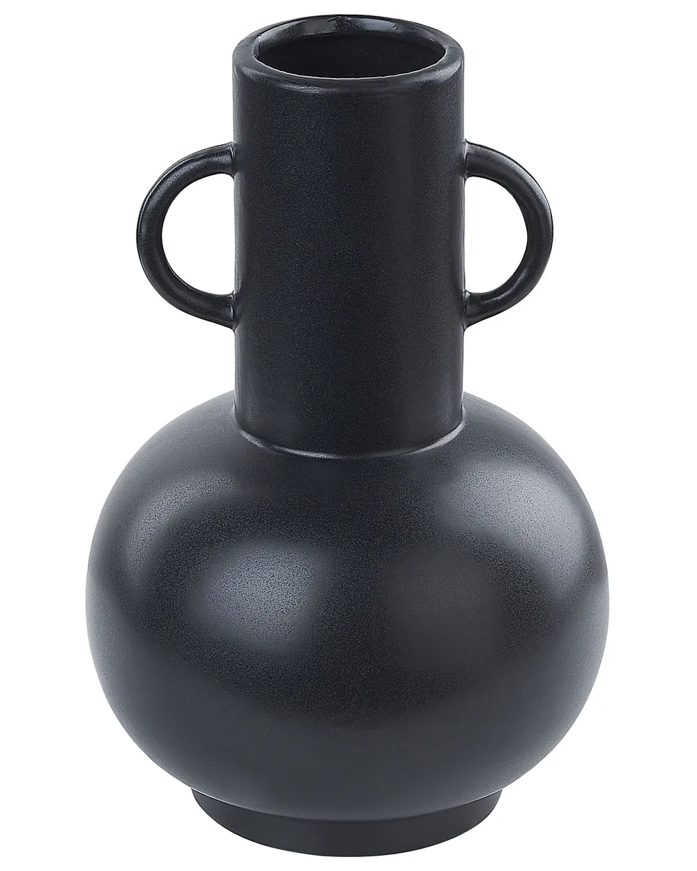 Flower Vase PEREA 26 cm Ceramic Black