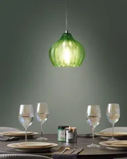 Pendant Lamp KEILA Glass Green_867367
