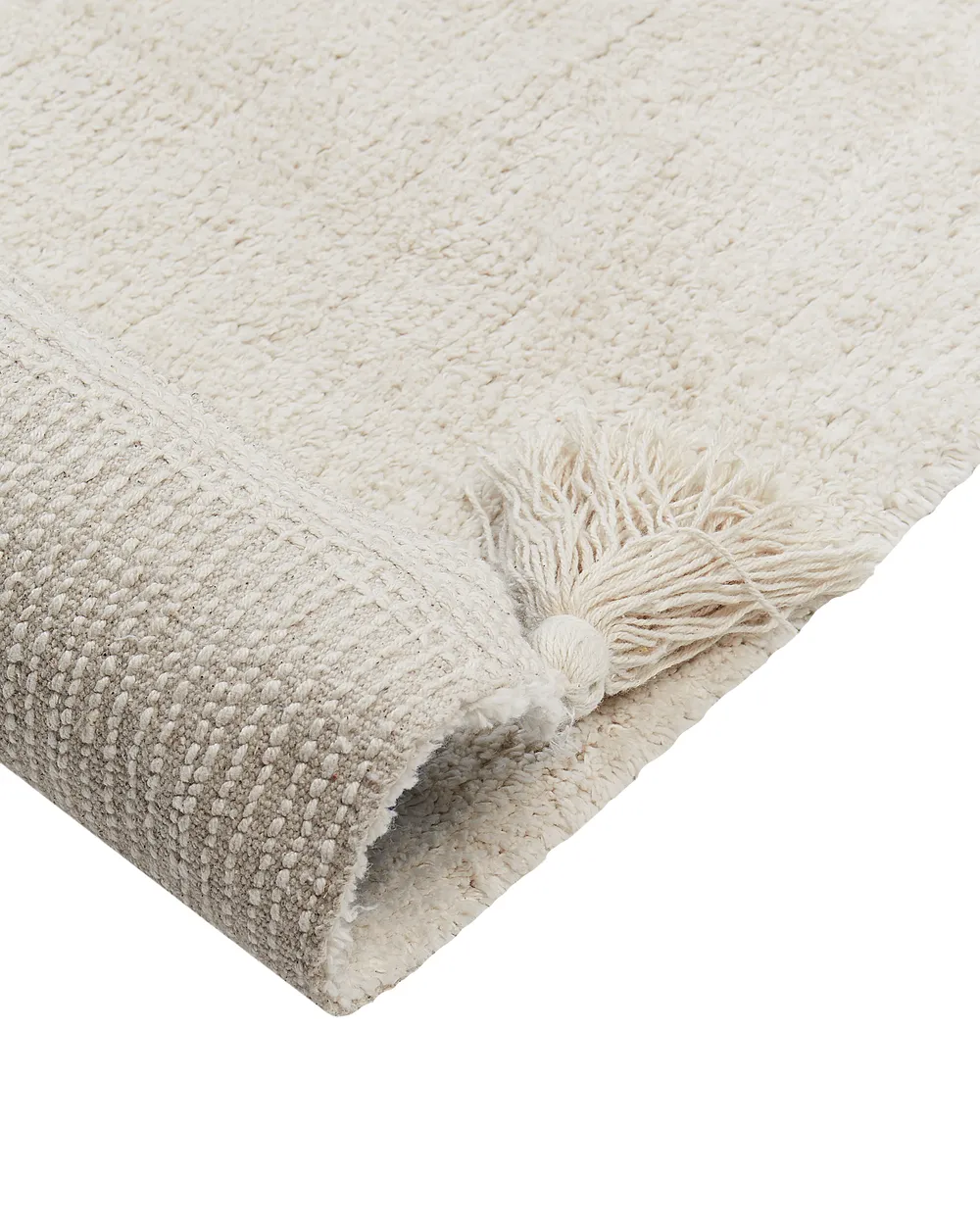 Barnmatta ZORAKAN Ljusbeige 140 x 200 cm Bomull_906958