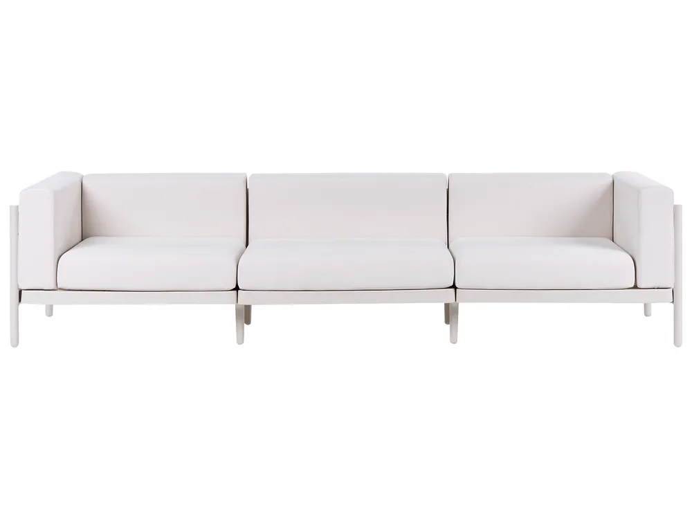 Garden Sofa 3 Seater FERRETTI Light Beige