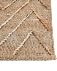 Rug DADAY Beige 160 x 230 cm Jute_853621