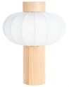 Table Lamp ABENS Wood Light Brown