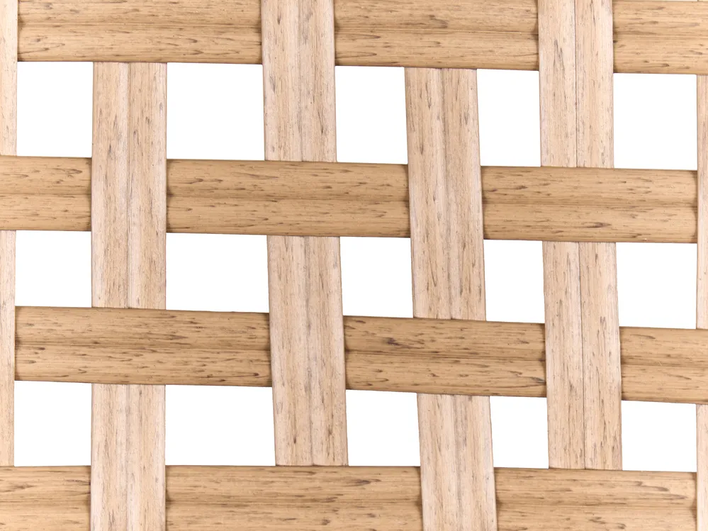 Garden Coffee Table OMEGANA 66 cm 66 cm PE Rattan Beige_1040436