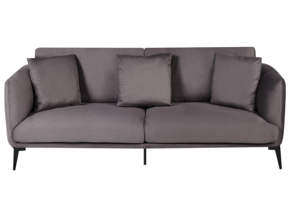 Soffa 3-sits BODUM Sammet Taupe