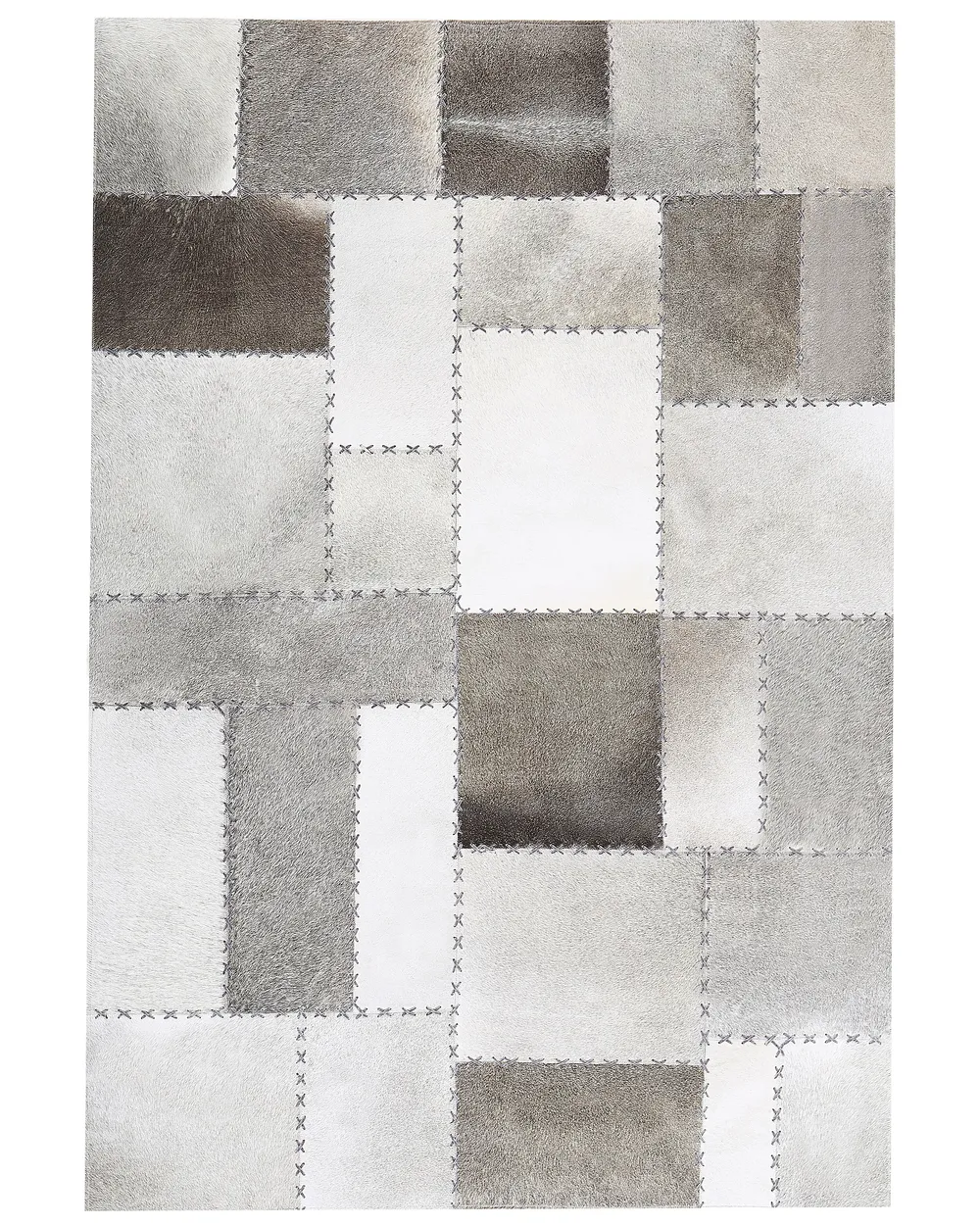 Matta PERVARI Taupe 160 x 230 cm Läder