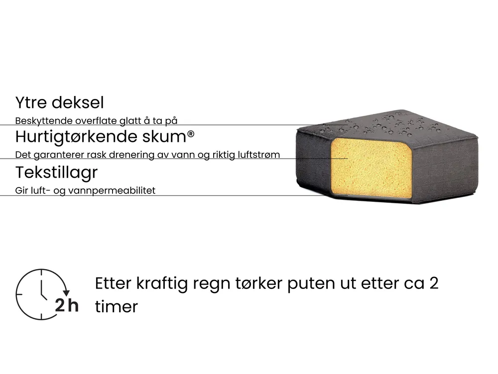 Solseng NETTUNO Metall Grafittgrå_992656