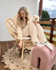 Sittpuff MODOC Sammet Rosa_860436