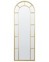 Wall Mirror CROSSES 60 cm 170 cm Metal Gold