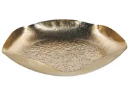 Set of 3 Trinket Dishes UJUNG Metal Gold_849386
