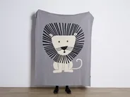 Blanket MATTA Cotton 130 x 170 cm Grey_905372