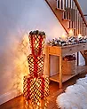 Joulukoriste LED-valo HUMPPILA 87 cm Joululahja Ruskea