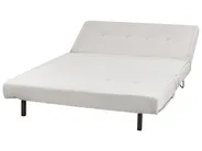 Sofa Bed 2 Seater VESTFOLD Fabric Light Grey_930431