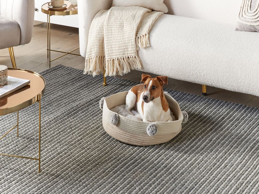 Pet Bed ORTACA Cotton Light Beige