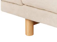 Sofa 3 Seater NIVALA Corduroy Beige_874144